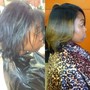 Virgin hair Coloring