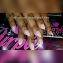 Stiletto Acrylic Tips Short