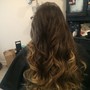 Blowdry and Curled 