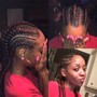 Feed in ponytail