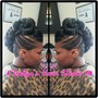 Bun Twist Updo