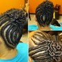 Kinky Twist with hair added