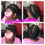 Natural Hair Cornrow