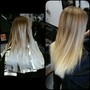 Partial Highlight for Long Hair