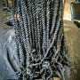 Medium Box Braids