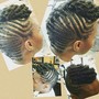 Natural updo kids 13 and under