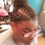 Partial Sew In, Braids