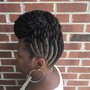 Tapered cut + Style