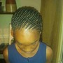 Straight Back Cornrows (Boys)