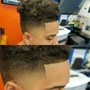 Skin fade without beard