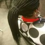 Regular Knotless Braids (butt length