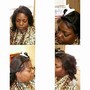 Sew-In ponytail