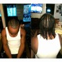 Loc color and retwist