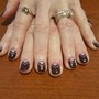 Gel polish manicure