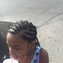 Kid's Braids w/weave