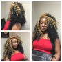 Loose Short Crochet Braids