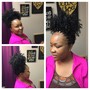 Loose Short Crochet Braids