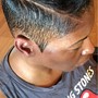 Barber Cut w/ design