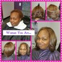 27 Piece sew-in Weave Installation