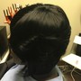 Up-do ( Relaxed hair )