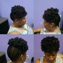 Natural hair trim