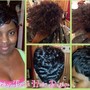 Crochet Braids inclides( shampoo, blow dry  and braid down)