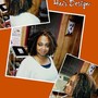 Crochet Braids inclides( shampoo, blow dry  and braid down)