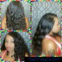 Medium Micro on relaxed hair