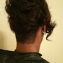 Sleek ponytail