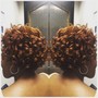 Shampoo, Condition &amp; Rods/Spiral Set/Twist Out