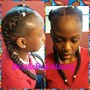 Sleek Ponytail With Sewin In Back