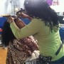 Sew-In & Make-up application