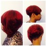 Full Color on relaxed/natural hair