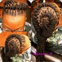 Individual plaits -jumbo