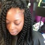 Add on Loc Style two to four braids