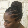 Loc Coils (comb twist starter locs)