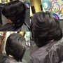 Pixie style w/Relaxer