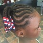 Kid's Cornrow style w/ extensions