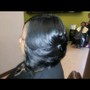 Shampoo and Style (relaxed hair)