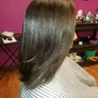 Microlinks Extensions with weft hair