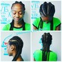 Butt Lenght Knotless Box Braids