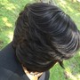 Blow out /Natural Silk Wrap