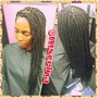 Medium Box Braids