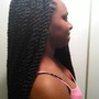 Individual braid hair