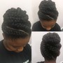 CURLY/ WAVY /Braided CROCHET STYLE