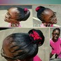 Braid Down Ponytail