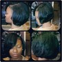 Relaxer cut and style