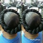 Roller Set (Permed hair)