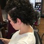 Shampoo and Style for Short hair