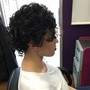 Shampoo and Style with Curls